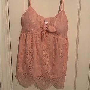 ♥️ Beautiful pink adjustable strap tank top